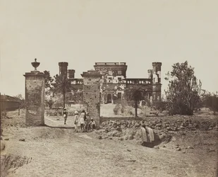Verlaten huis, ca. 1858